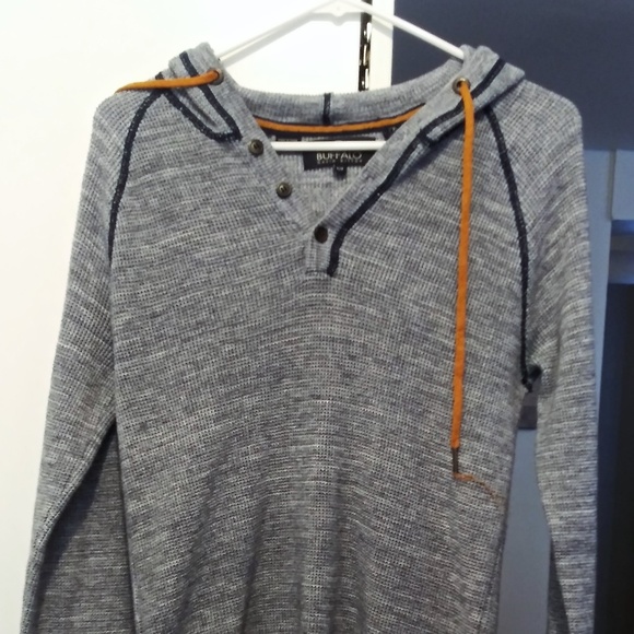 😍 David Bitton Buffalo Pullover - S - Picture 1 of 8